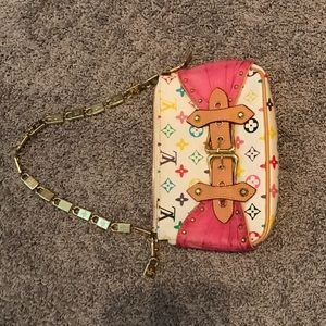 Louis Vuitton white bag